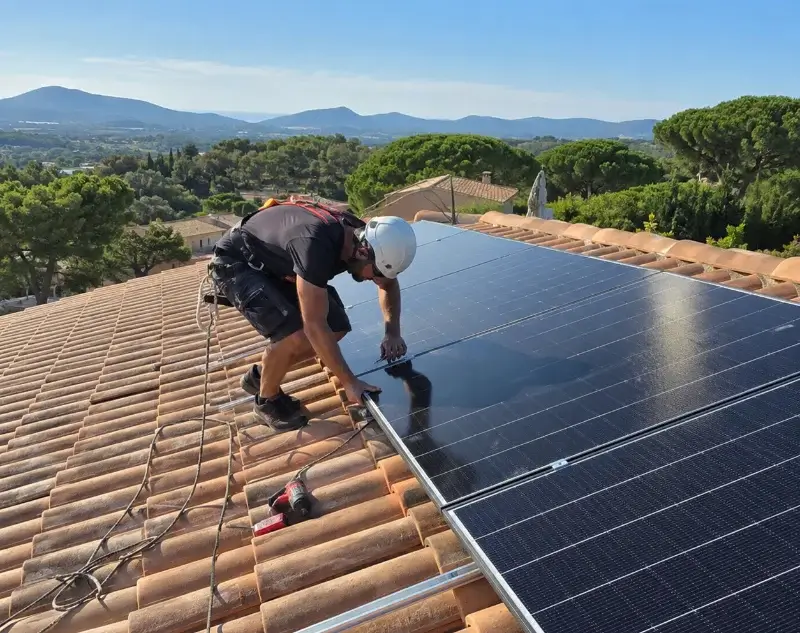 Installateur panneaux solaires Rochefort — pose photovoltaïque sur toiture